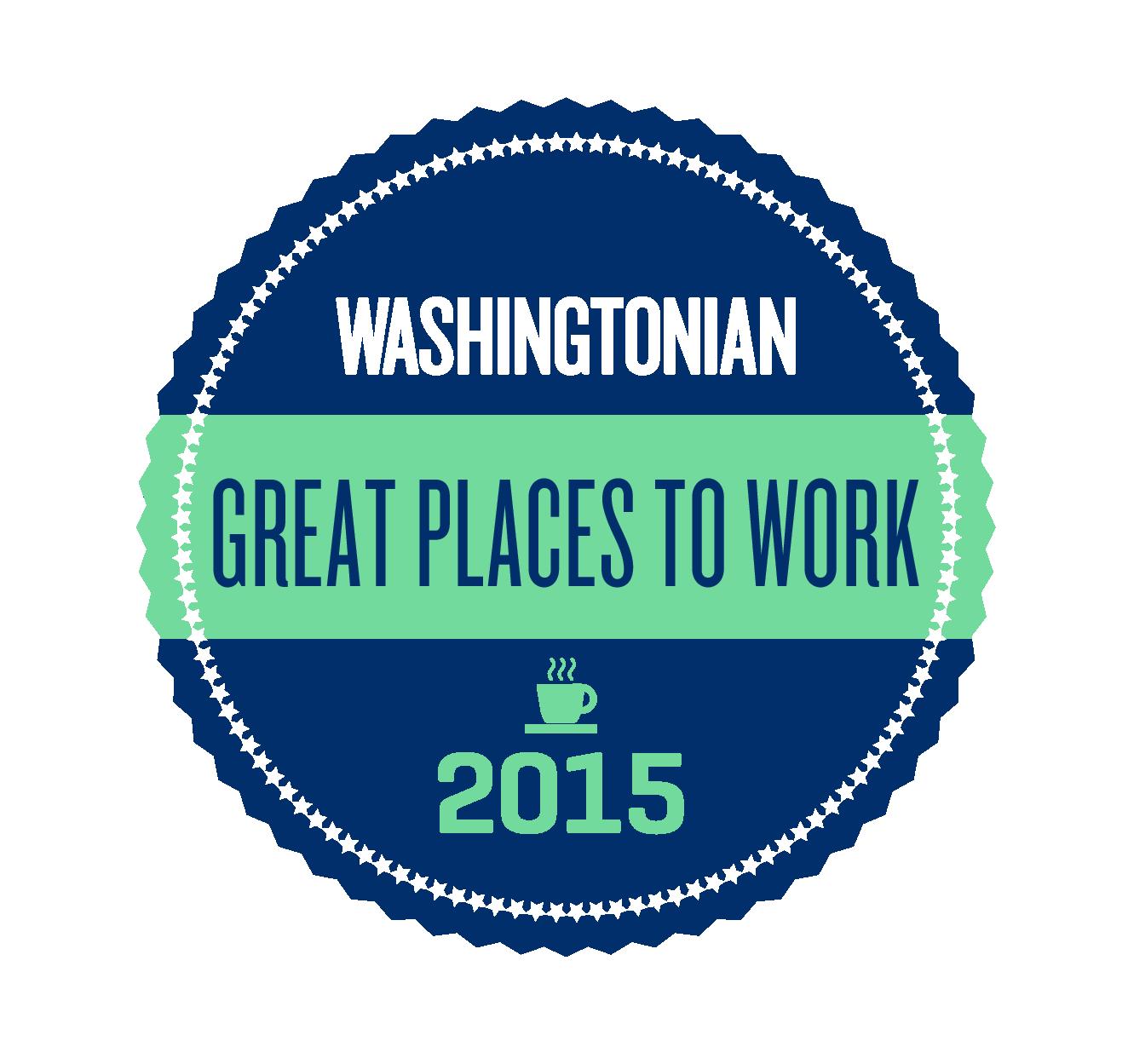 Washingtonian 50 Great Places to Work