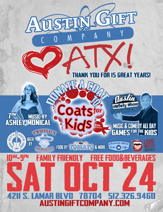 Austin Gift Company’s “We ❤ ATX"