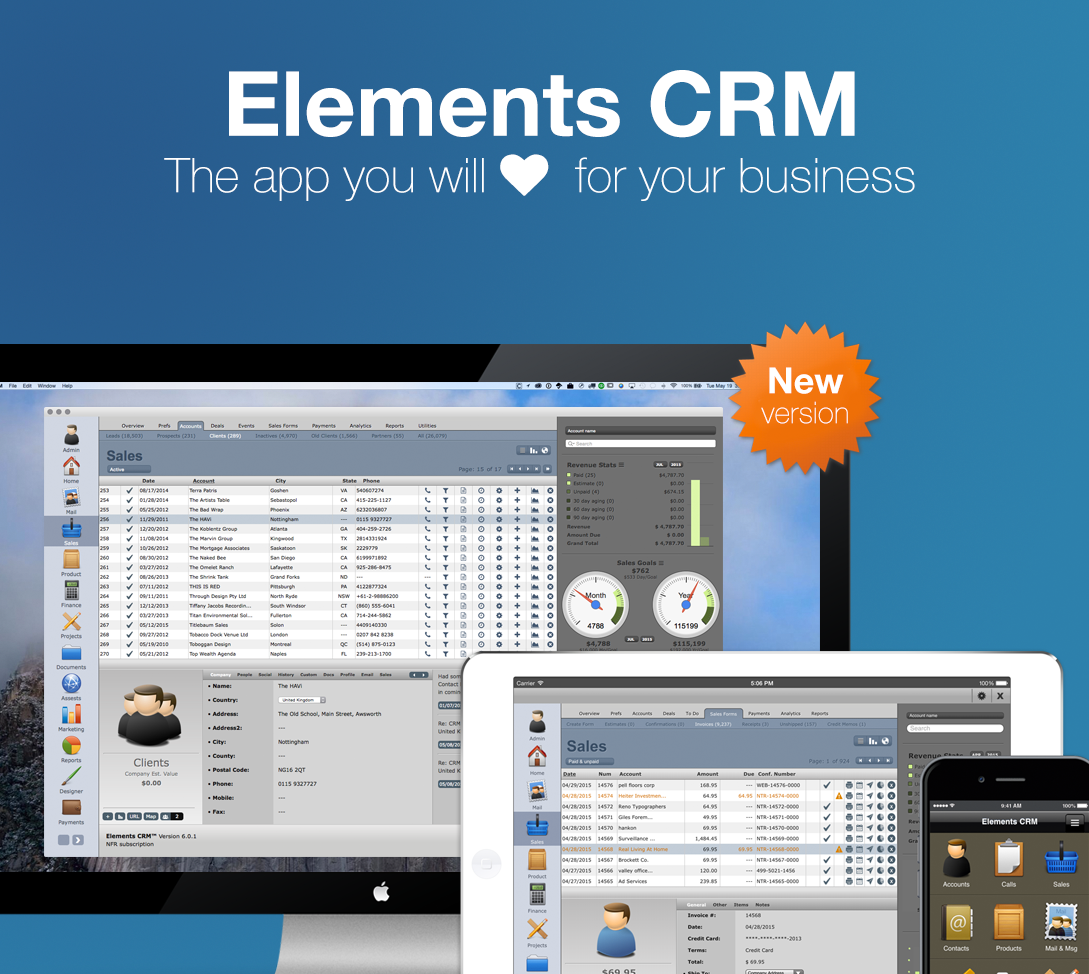 Elements CRM 6.0.3