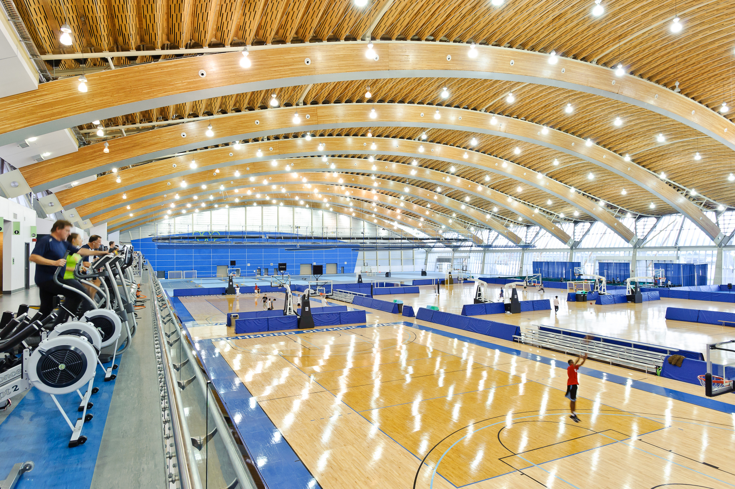 The Richmond Olympic Oval is the first Olympic Oval to live on as a valuable community recreation center and civic asset.