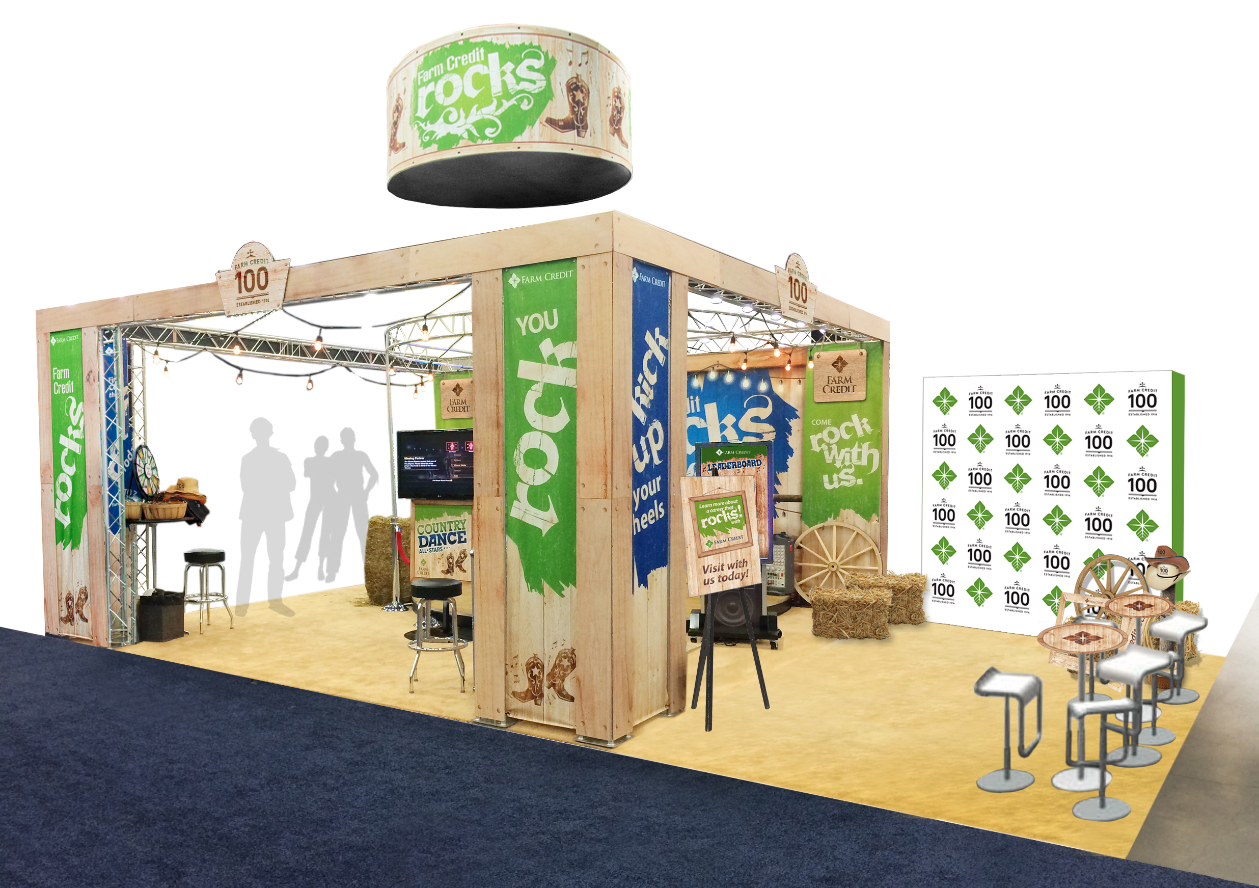 Farm Credit will be rockin' at booth #1519 at the FFA National Convention and Expo