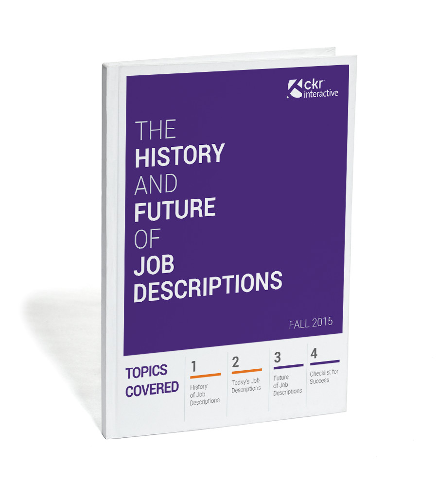 The History — and Future — of Job Descriptions