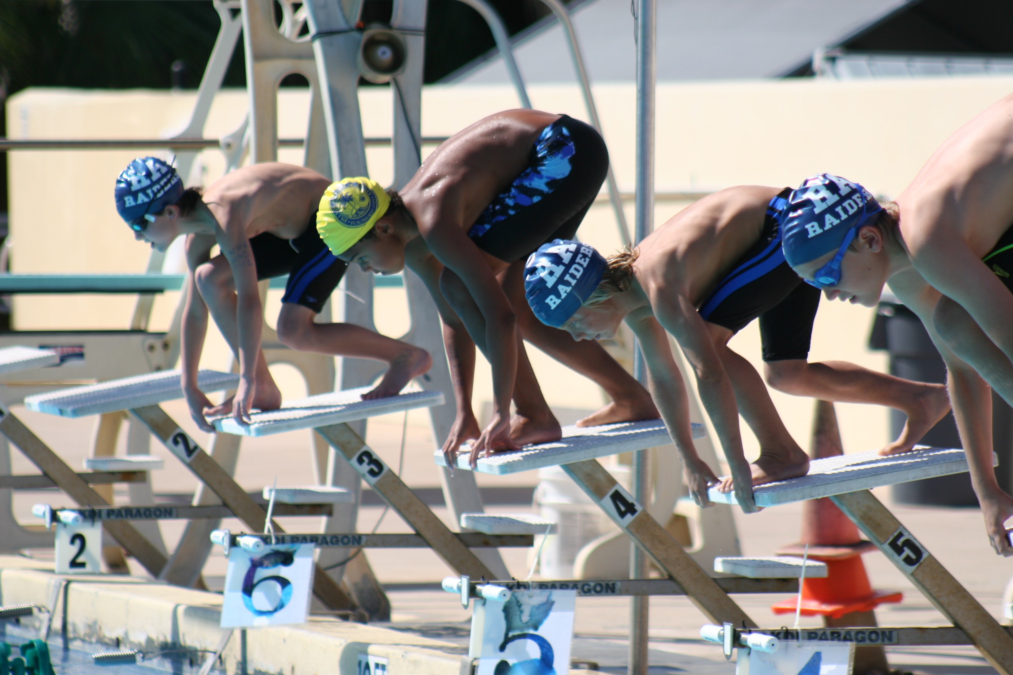 Rosarian Academy and PBDA swimmers set to dive in from their blocks