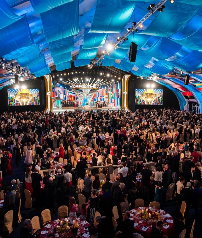 SCIENTOLOGISTS FROM 64 NATIONS celebrated the Scientology religion’s continued growth and impact as a planetary force for humanitarian uplift and social betterment.