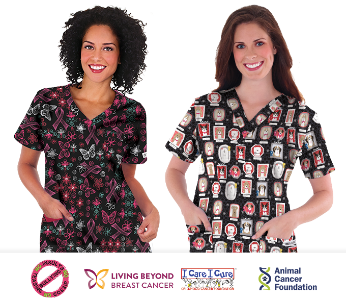 Uniform Advantage launches their Fall 2015 Cause Awareness Scrubs Prints