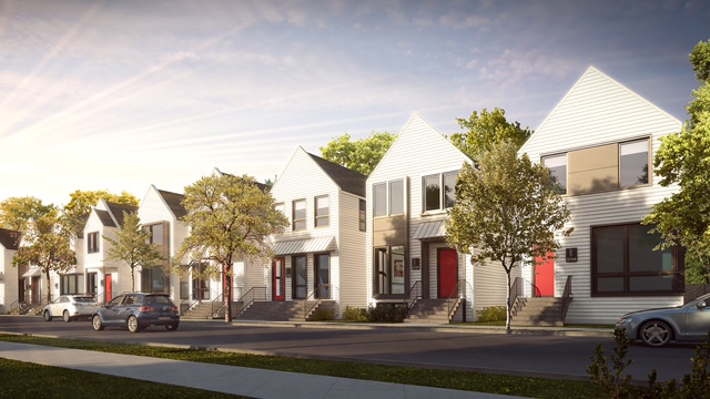 Basecamp SFH breaks ground in the "New Irving Park" neighborhood of Chicago, Illinois.