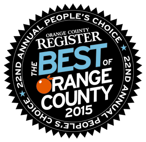 Voted Best of OC by the Orange County Register