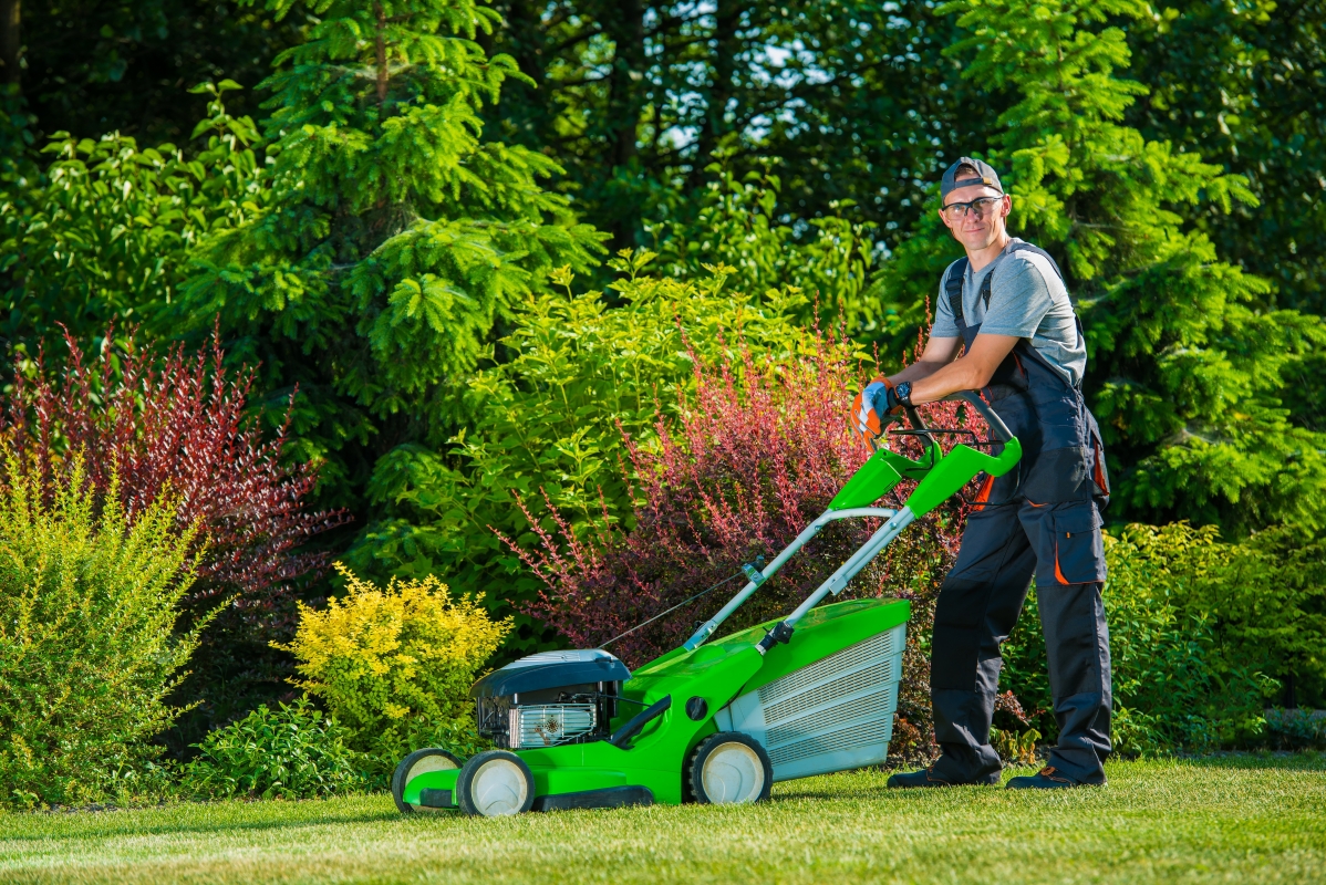 The All Purpose Lawn Mower is easy and convenient to use.