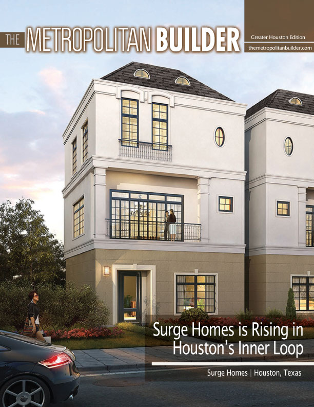 Surge Homes featured in Metropolitan Builder magazine