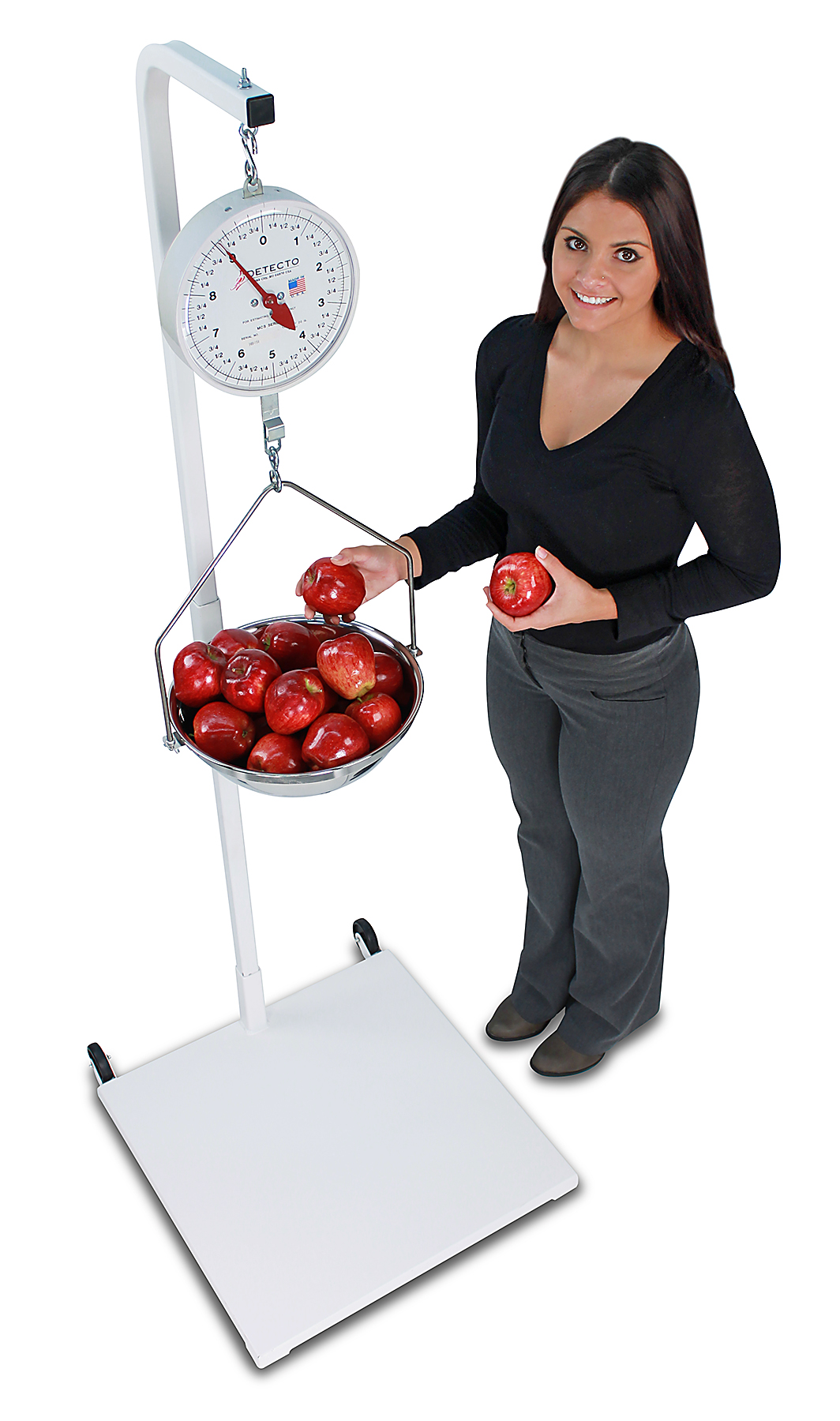 DETECTO's New Free-Standing USA-Made Hanging Scale Stand