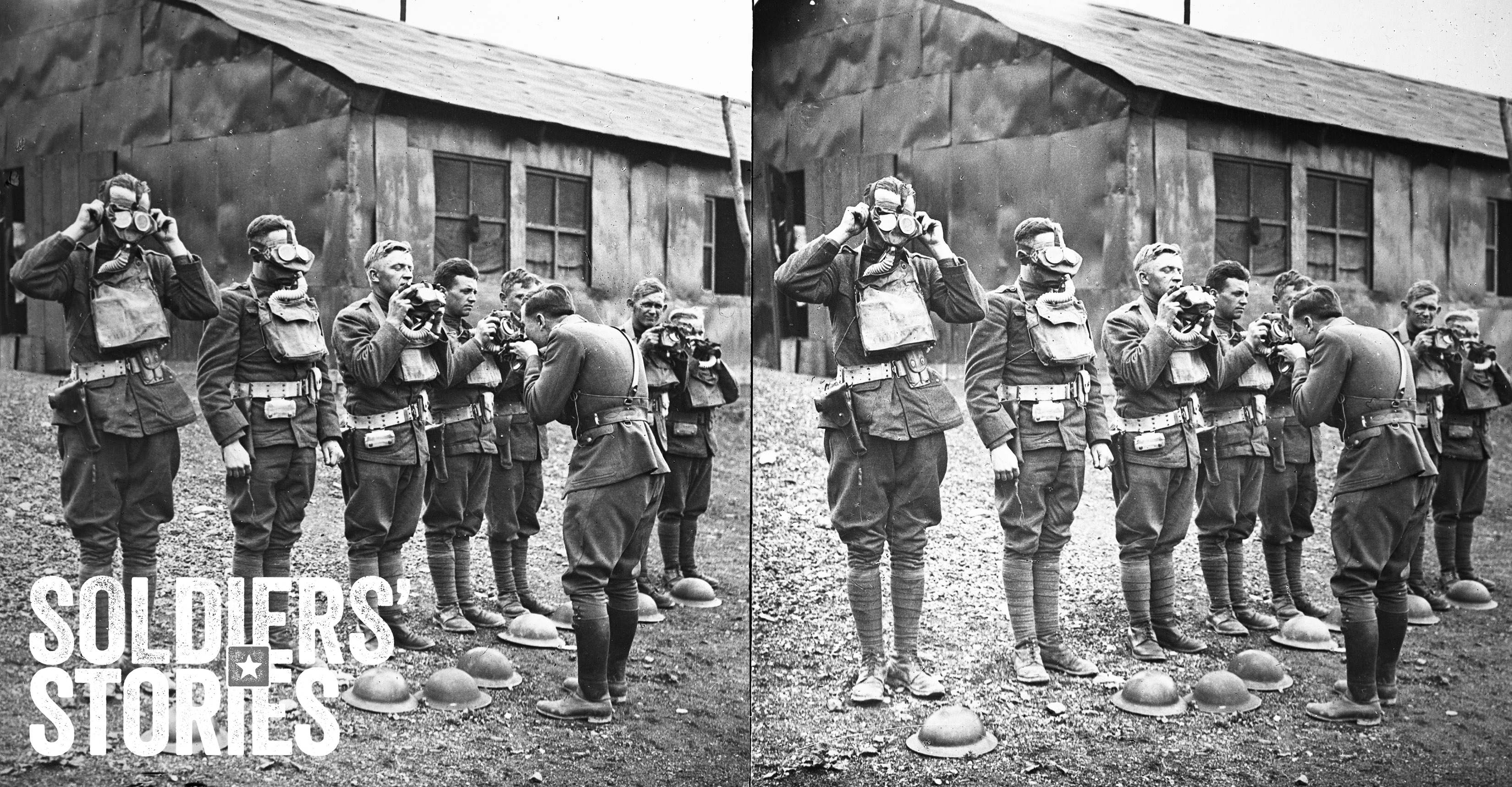 Original stereoscopic negative used in the film SOLDIERS STORIES distributed by Kallisti Media, directed by Jonathan Kitzen