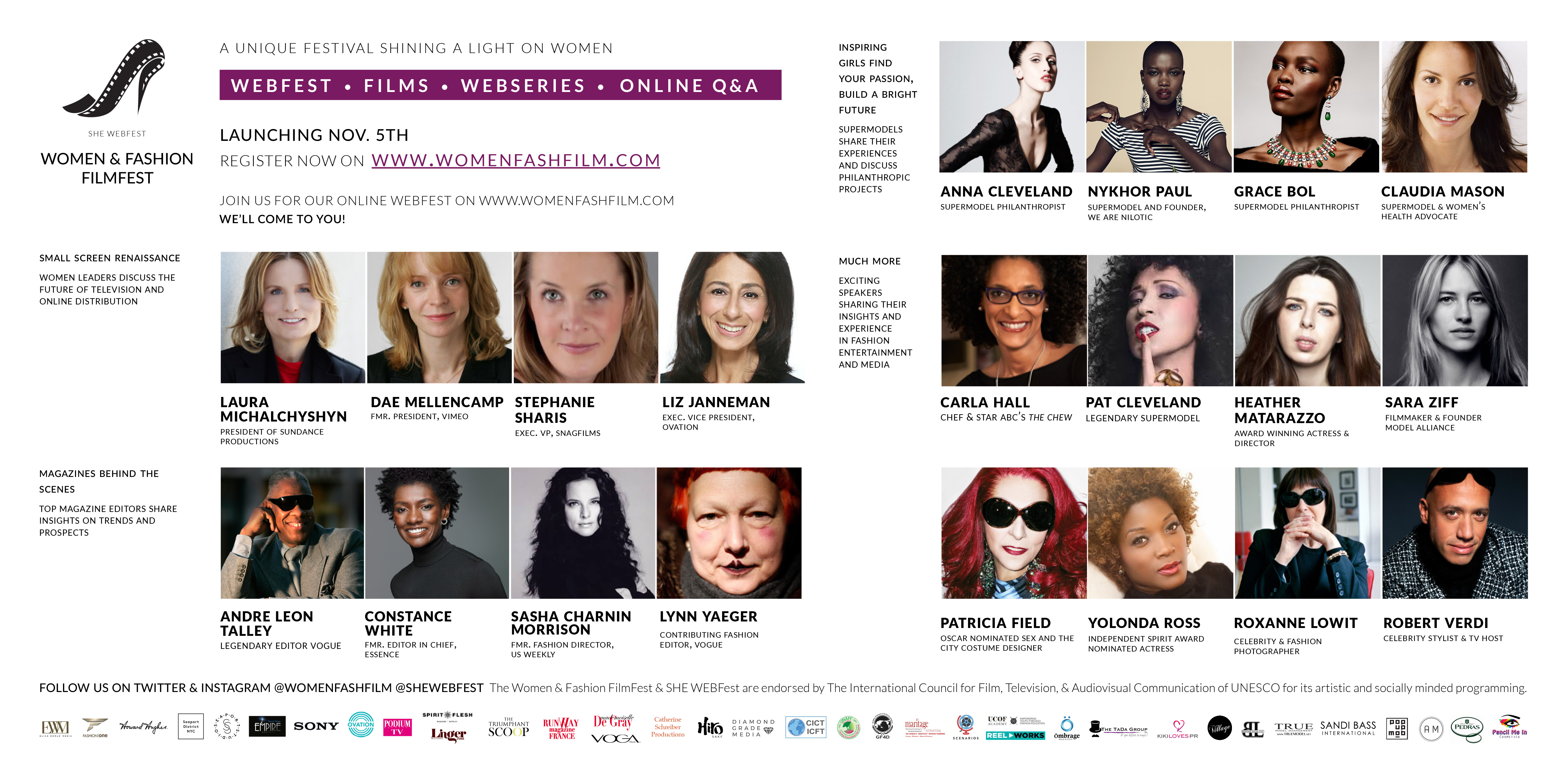 Women & Fashion FilmFest - Live & Online _ Shining a Light on Women