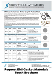 EMI Gaskets Touch Brochure from Stockwell Elastomerics