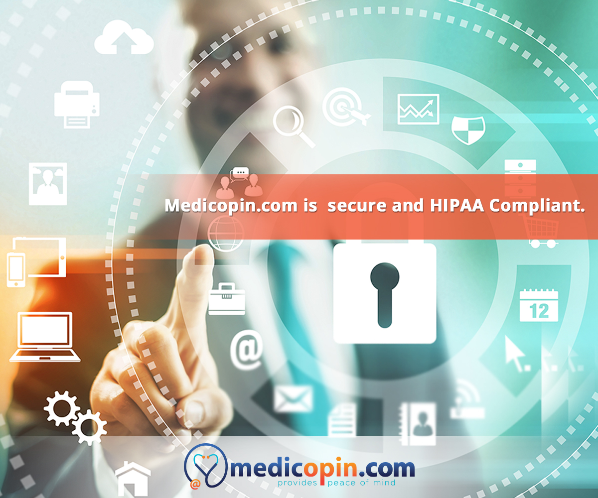 Medicopin.com follows HIPAA Security and Privacy Rules