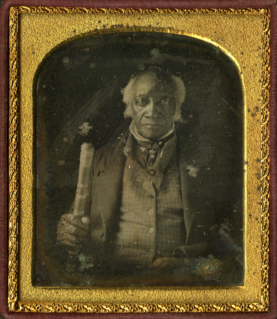 Caesar: A Slave, ca. 1850. Daguerreotype. New York Historical Society.