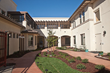 Italianate Courtyard designed by University of California Berkeley Professor Emeritus Clare Cooper Marcus