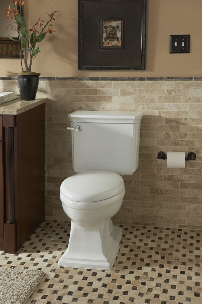 Brentwood toilet from Mansfield Plumbing