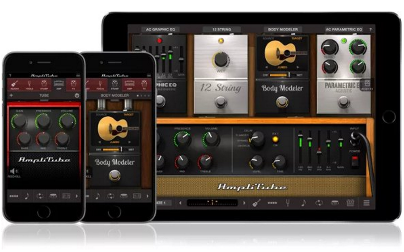 AmpliTube Acoustic application from IK Multimedia, for iPhone, iPad, iPod touch & Android