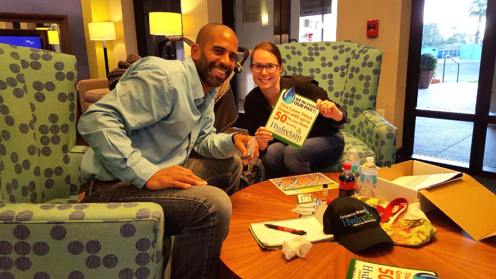 Ahmed and Sarah Talking Soil Chemistry and Drought Solutions