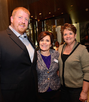 Steve Shanton, Donna Cleary and Kim Ogden at Holiday Shopping Event to benefit The ALS Association Greater Philadelphia Chapter (Photo by Lisa Lake/Getty Images for David Yurman)