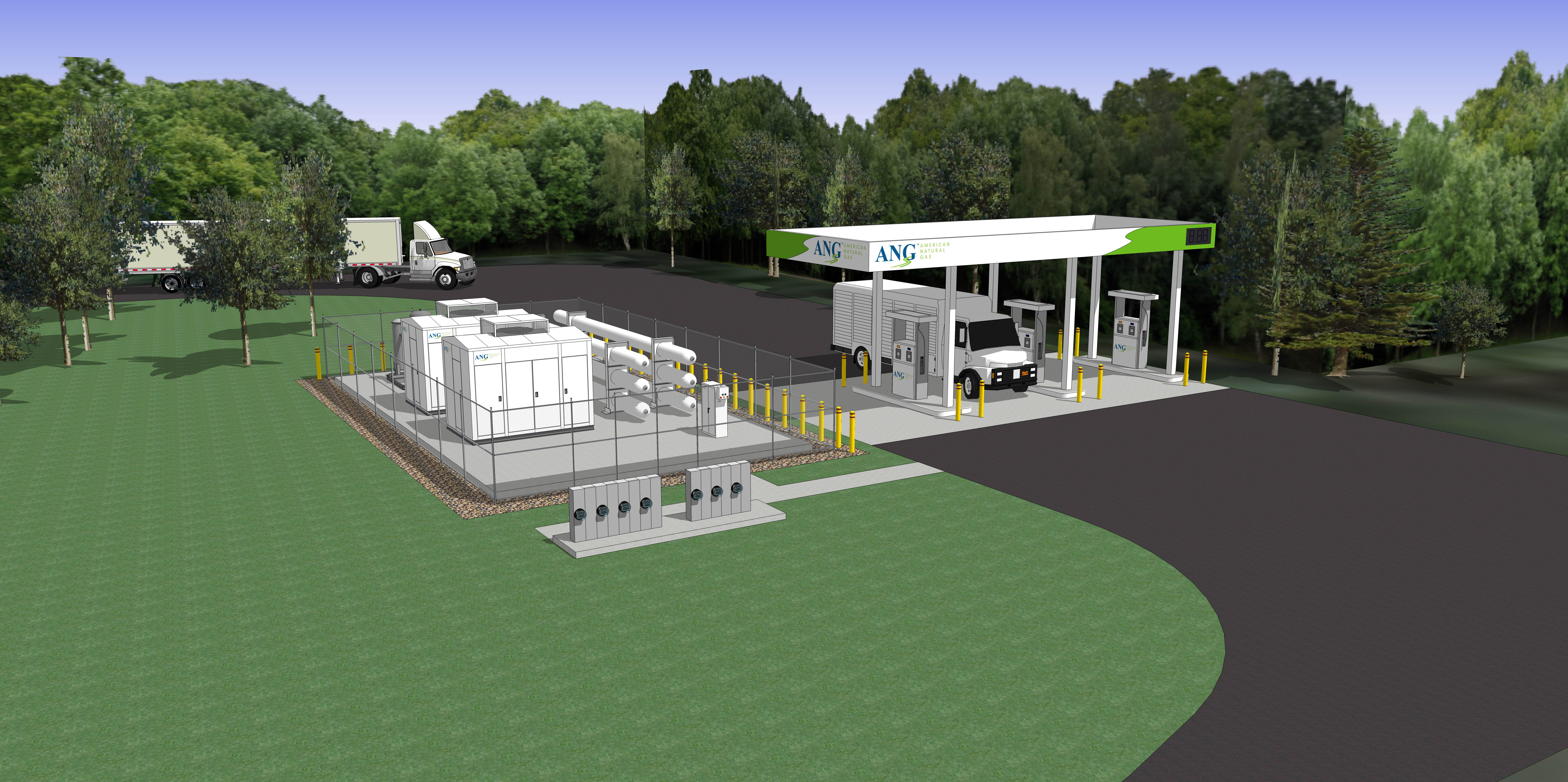 ANG Builds Public CNG Station in Saratoga Springs, NY