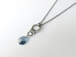Blue Frost Pendant from Alyce n Maille,