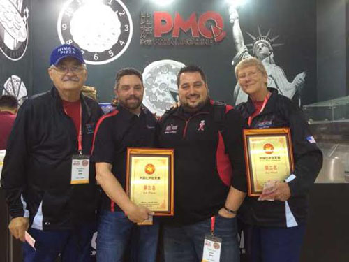 Four members of The Groupon United States Pizza Team  take top honors at Chinese Pizza Championship
