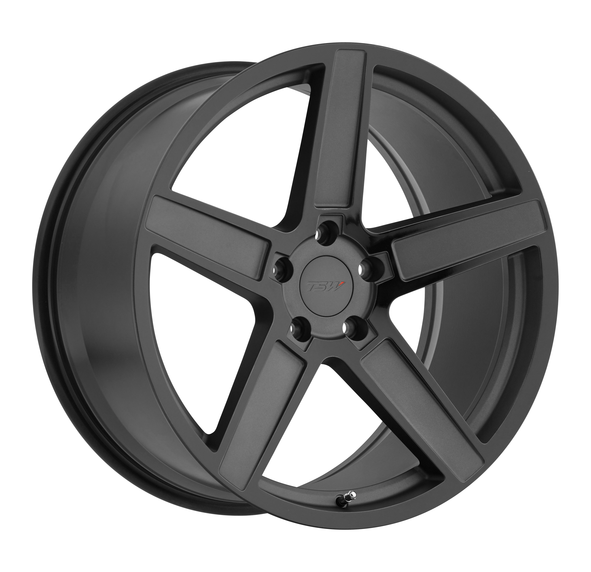 TSW Alloy Wheels- Ascent in matte gunmetal with gloss black face