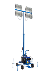 1600 Watt Mini Generator Powered LED Light Tower Released by Larson ...