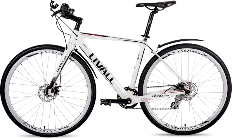 Livall Oxygen Alps Bicycle (no background)
