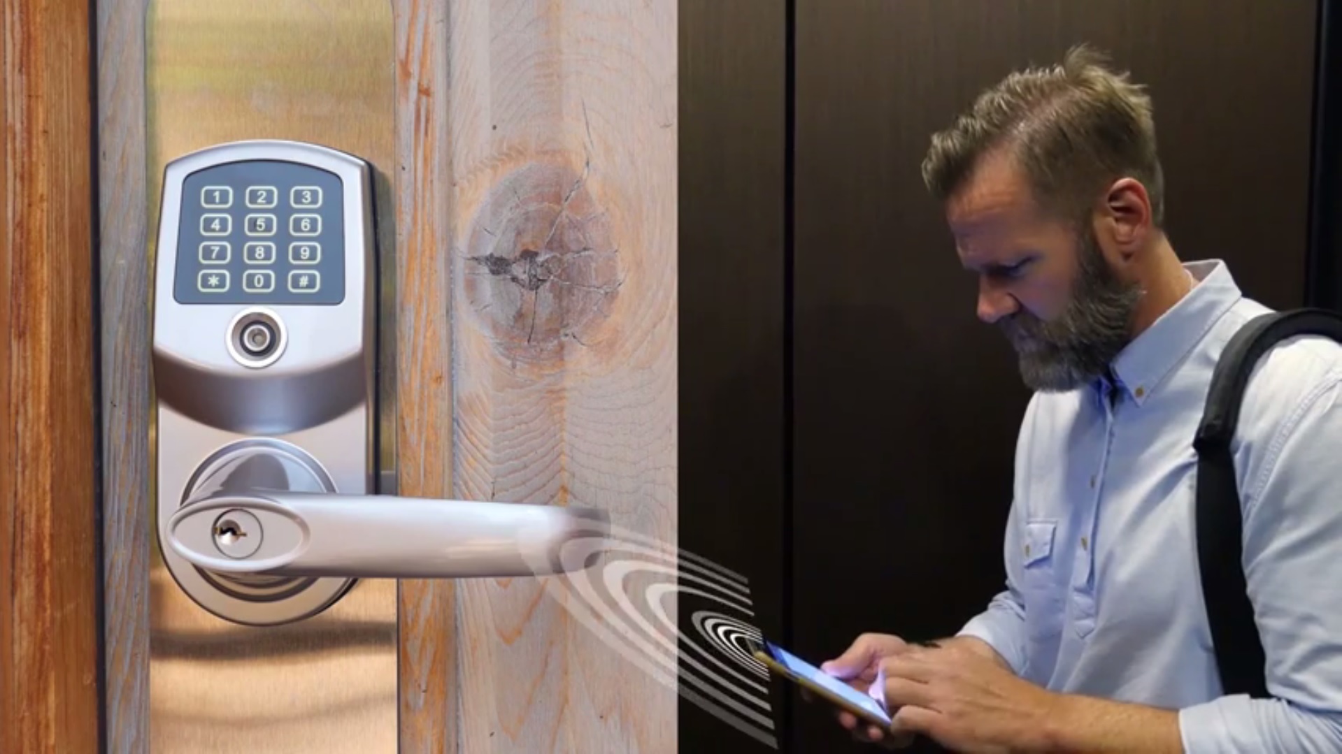 LockState’s IoT platform of connected devices includes smart locks, motions sensors, power plugs, window sensors, and more.
