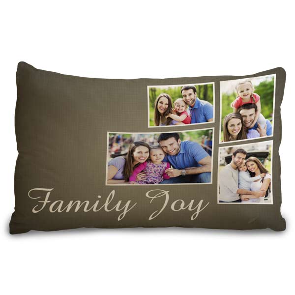 Personalized photo pillowcases complete any home decor
