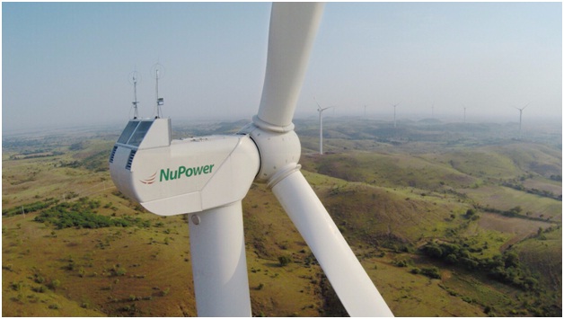 NuPower Renewables 30 MW wind power plant at Vaspeth in Sangli District developed with its own wind turbines.