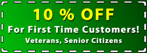 10% Tree Service Coupon For First Time Customers, Veterans, and Senior Citizens