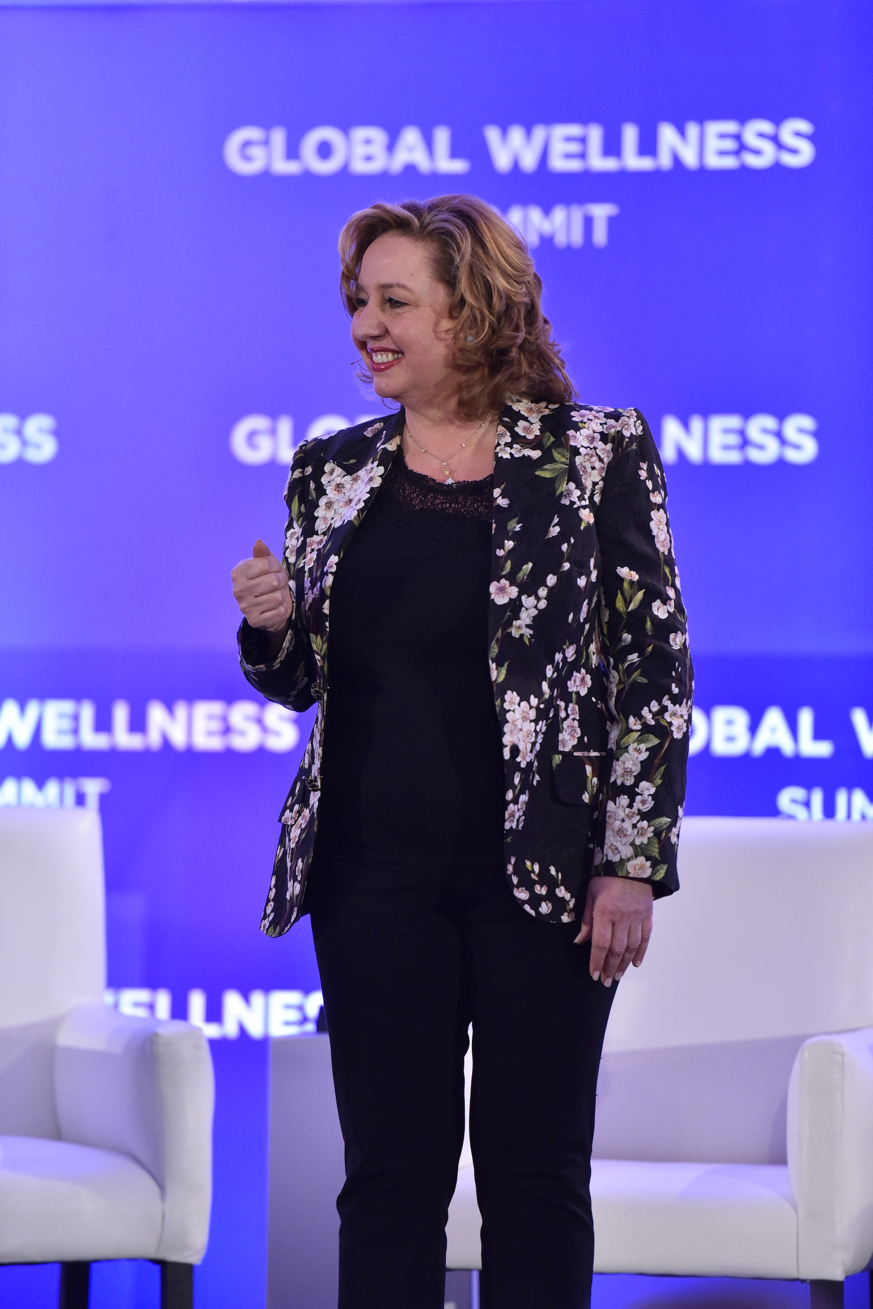 Agapi Stassinopoulos keynote on "Unbinding the Heart" and bringing wellness to the masses