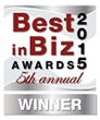 Best in Biz Awards 2015 silver winner logo