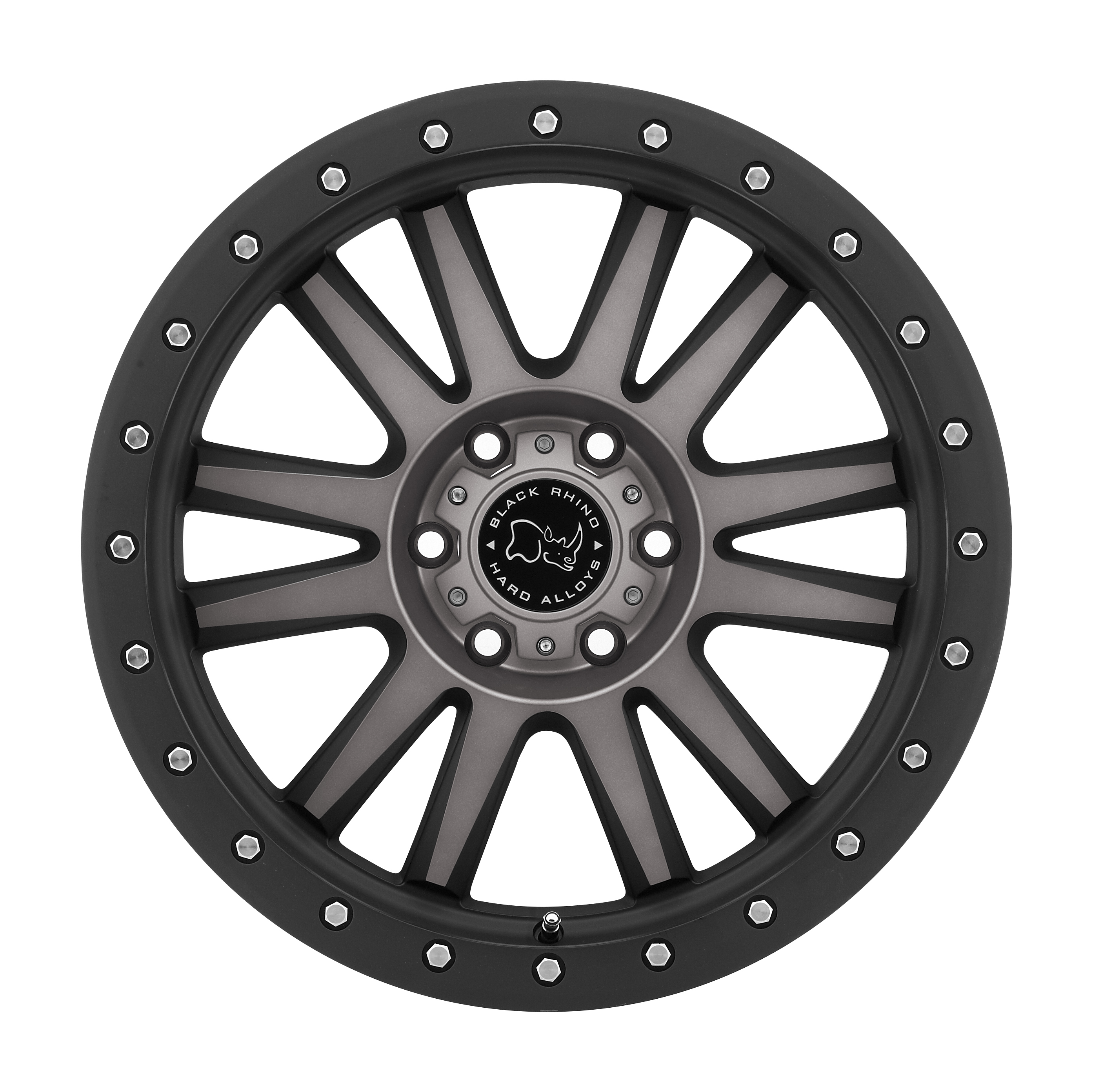Black Rhino Wheels- Tanay in matte black with machine face and dark tint