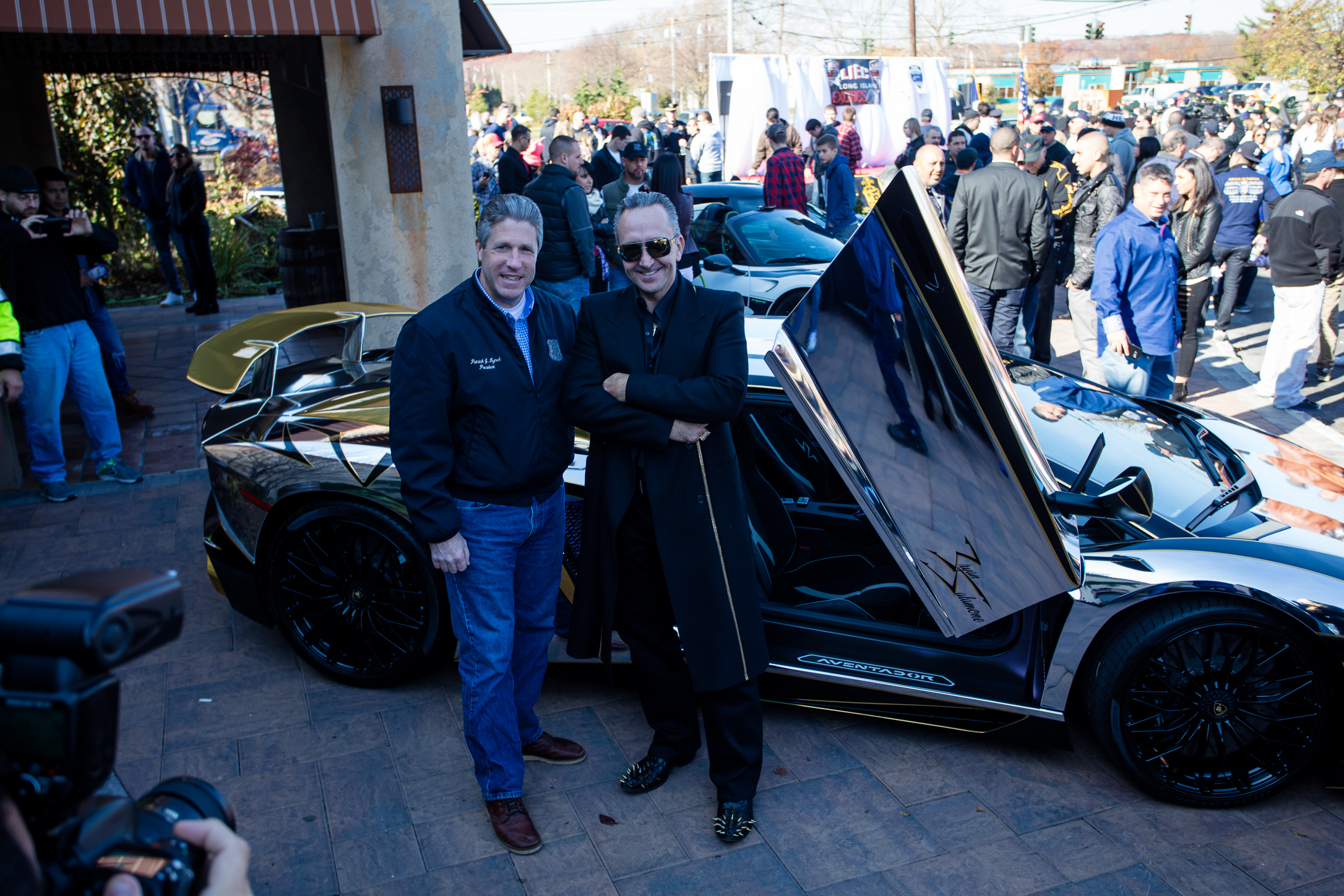 Bryan L. Salamone Participates in Exotic Car Rally Fundraiser for Families  of Fallen NYPD Officers