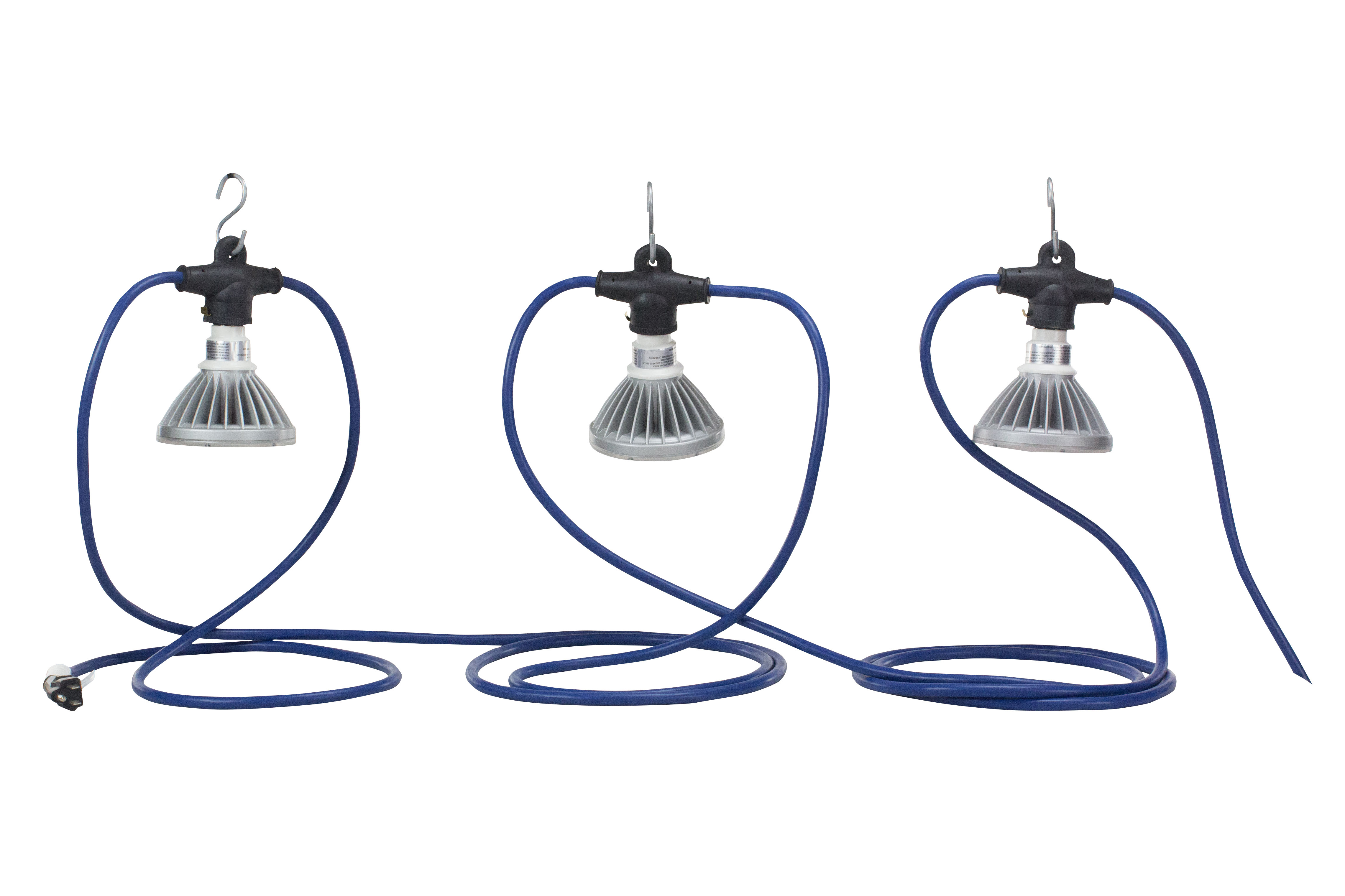 String Light Set Equipped with 51 PAR38 LED Lamps