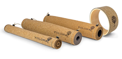 Yoloha Yoga Launches Revolutionary Eco-Friendly Cork Yoga Mats and  Handcrafted Wooden Yoga Wheels