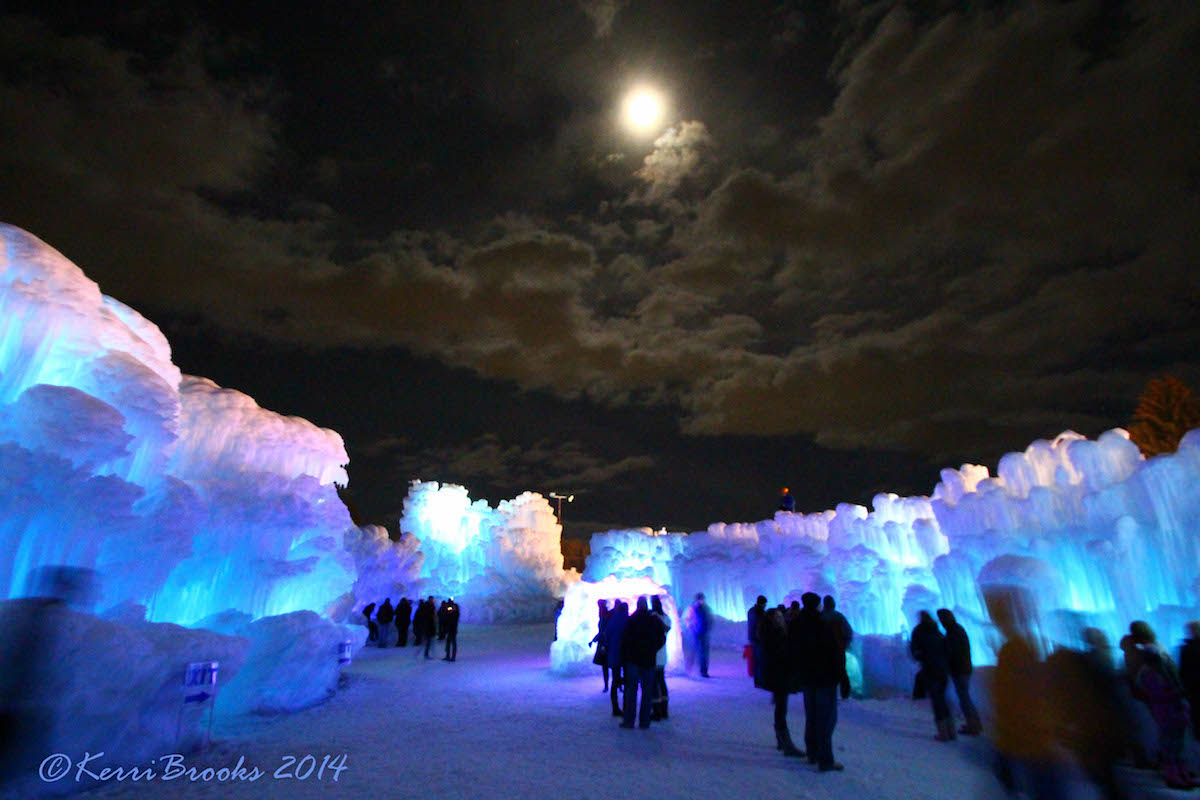 The Ice Castle in New Hampshire