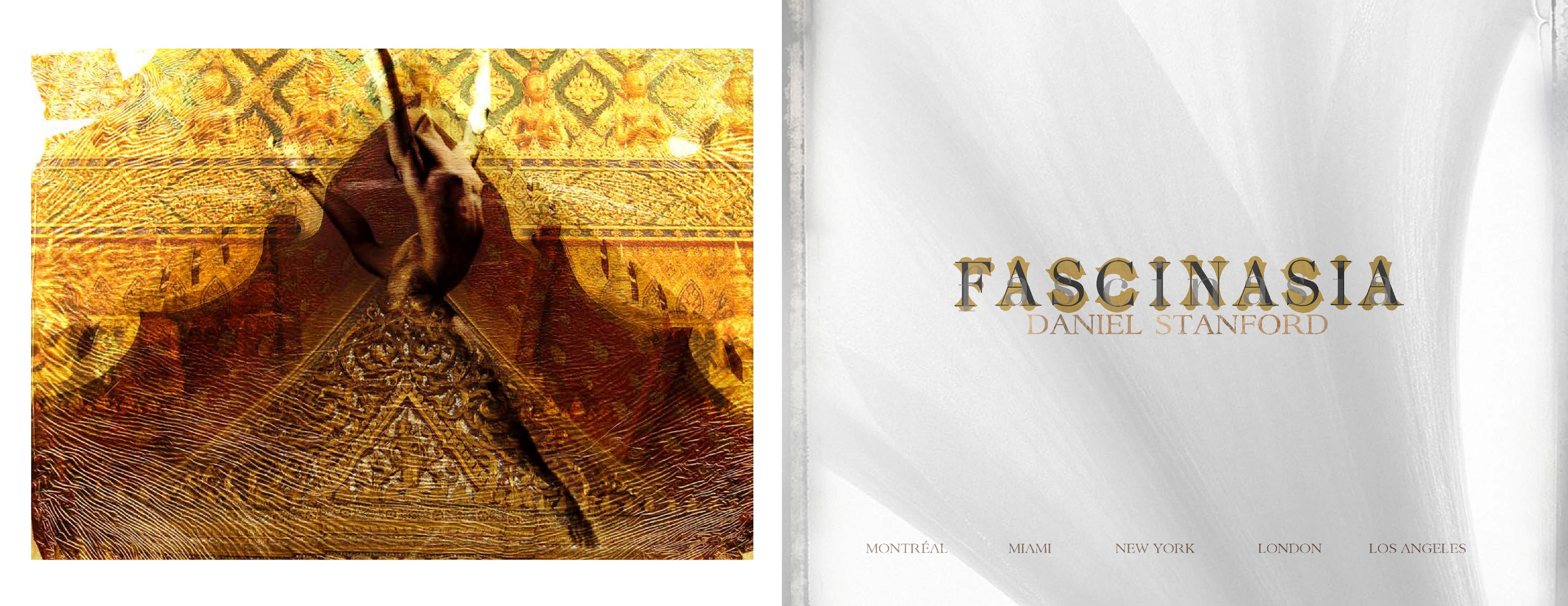 Artist Daniel Stanford most coveted works "FASCINASIA", a finely detailed coffee book collection of his previous work.