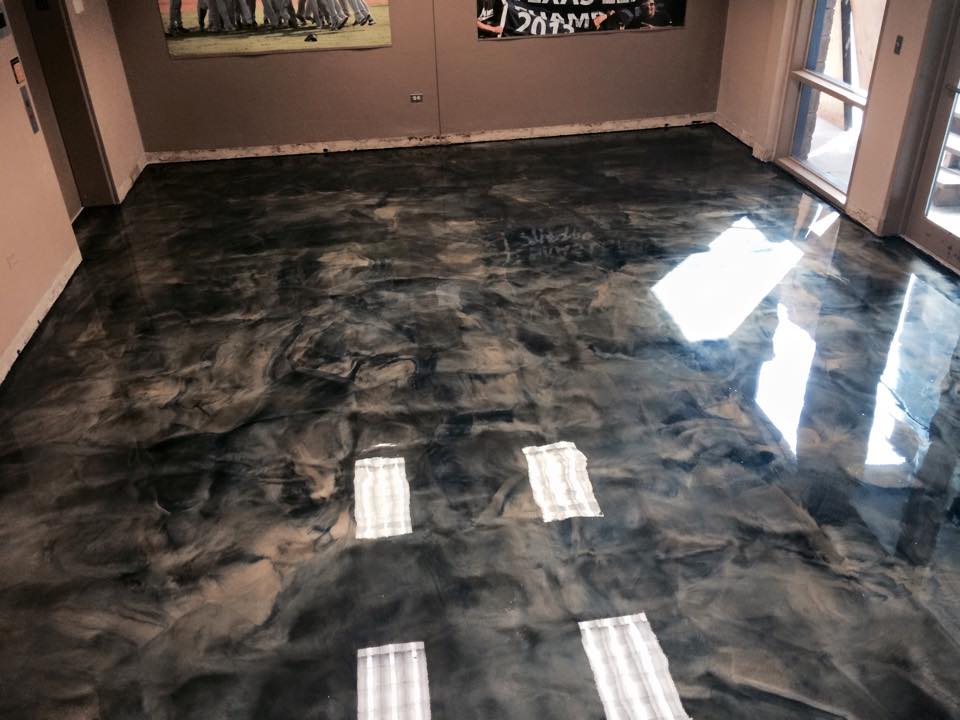 Concrete Epoxy Metalic 3D Floor Coating