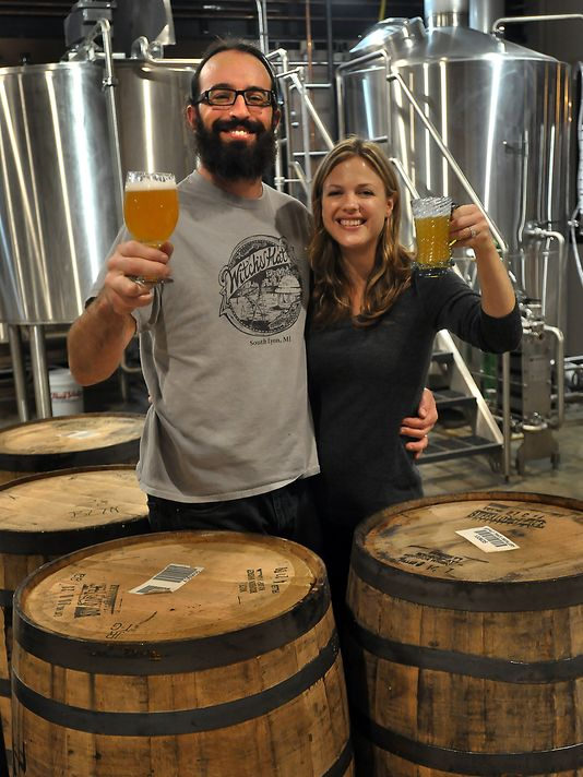 Witch's Hat owners Ryan and Erin Cottongim (Images courtesy of Witch’s Hat Brewing Company)
