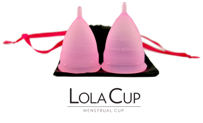 LolaCup Menstrual Cup Set of 2 + Pouch