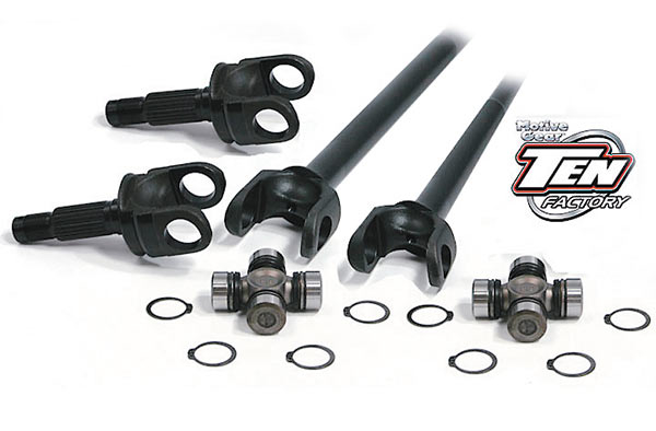 Ten Factory Replacement Front Axle Shafts for Jeep