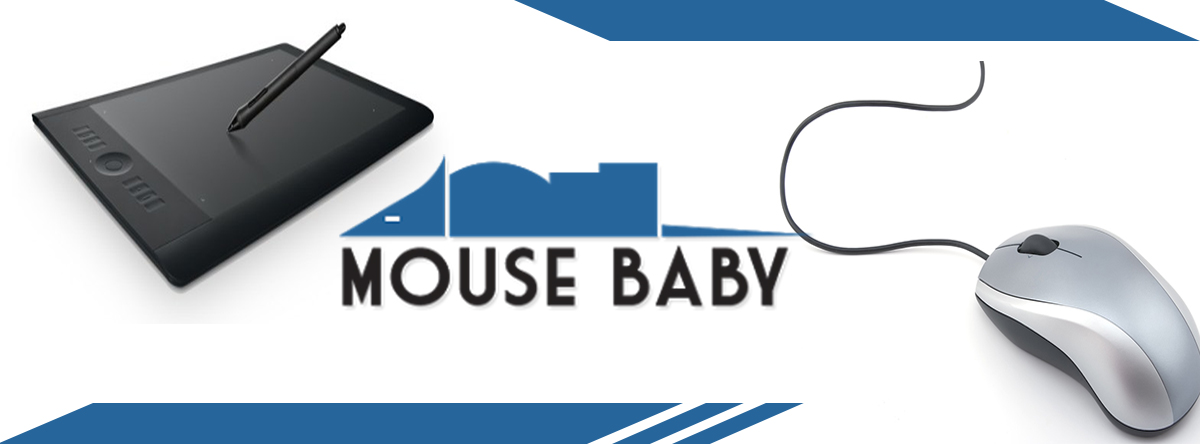 The Mouse Baby is a stylus pen and mouse