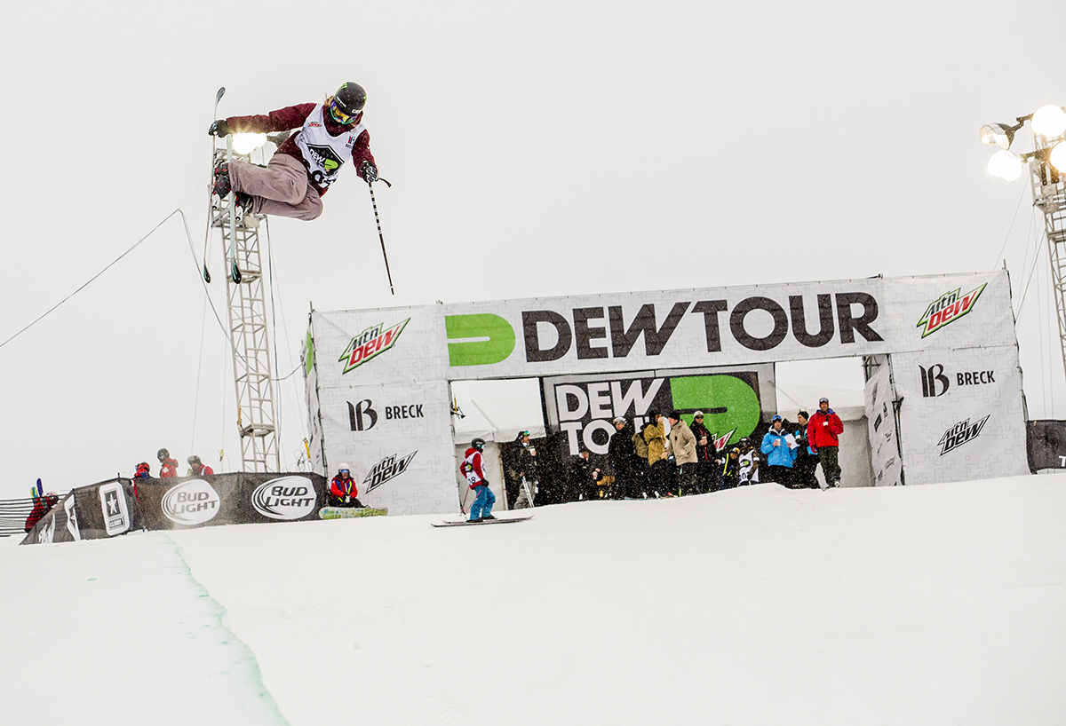 Monster Energy's Cassie Sharpe Takes Second Place in Women's Ski Superpipe | Dew Tour Breckenridge