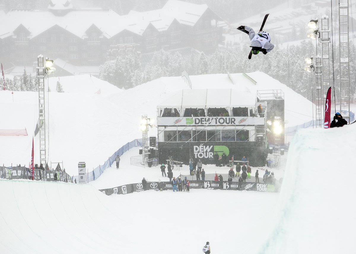 Monster Energy's Beau-James Wells Takes Second Place in Men's Freeski Superpipe | Dew Tour Breckenridge