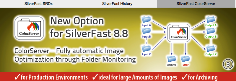 New SilverFast Color Server